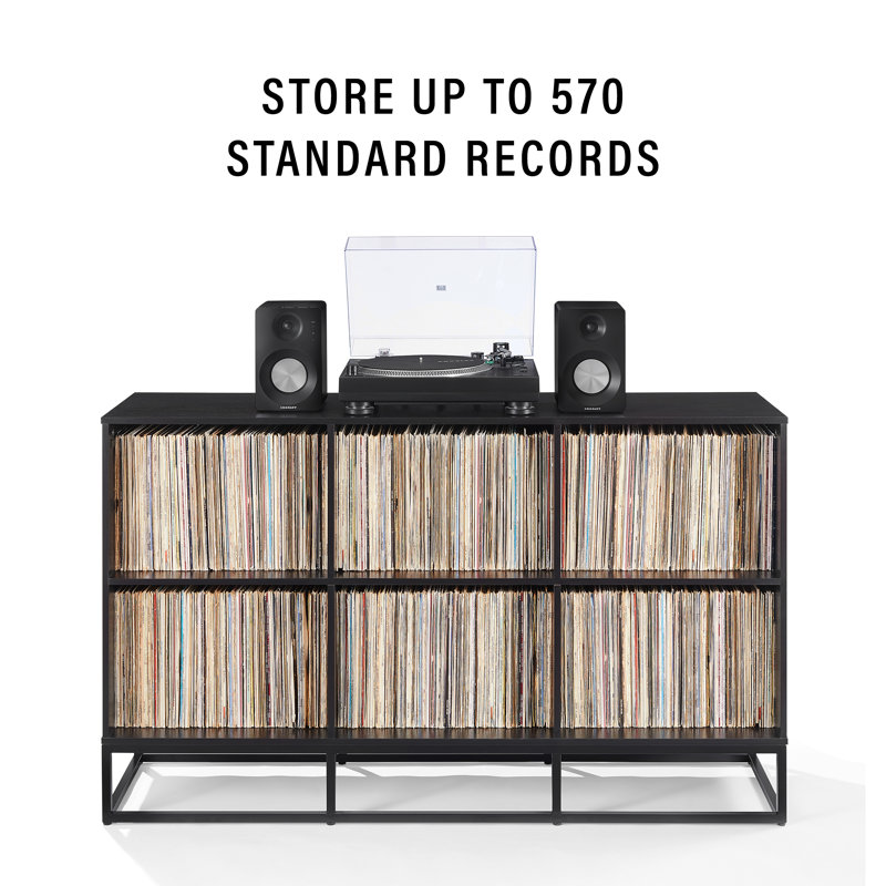 George Oliver Enzo 6 Cube Record Storage Media Stand & Reviews